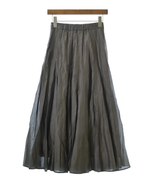 NATURAL BEAUTY BASIC（ナチュラルビューティーベーシック）ロング・マキシ丈スカート グレー サイズ:M レディース/2200711939066