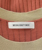 NATURAL BEAUTY BASIC（ナチュラルビューティーベーシック）ニット・セーター オレンジ サイズ:M レディース/2200710716033