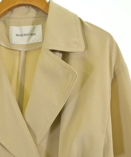 NATURAL BEAUTY BASIC（ナチュラルビューティーベーシック）トレンチコート ベージュ サイズ:M レディース/2200711268029