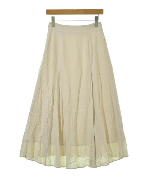 NATURAL BEAUTY BASIC（ナチュラルビューティーベーシック）ロング・マキシ丈スカート 白 サイズ:M レディース/2200711080058