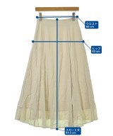 NATURAL BEAUTY BASIC（ナチュラルビューティーベーシック）ロング・マキシ丈スカート 白 サイズ:M レディース/2200711080058