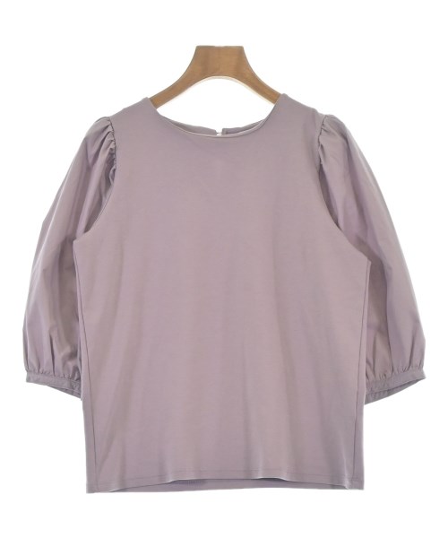 NATURAL BEAUTY BASIC（ナチュラルビューティーベーシック）Tシャツ・カットソー 紫 サイズ:M レディース/2200711080065