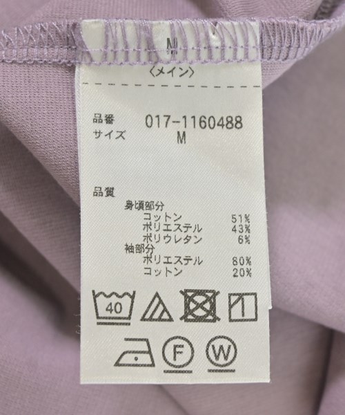 NATURAL BEAUTY BASIC（ナチュラルビューティーベーシック）Tシャツ・カットソー 紫 サイズ:M レディース/2200711080065