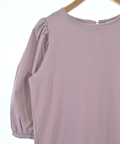 NATURAL BEAUTY BASIC（ナチュラルビューティーベーシック）Tシャツ・カットソー 紫 サイズ:M レディース/2200711080065
