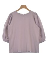 NATURAL BEAUTY BASIC（ナチュラルビューティーベーシック）Tシャツ・カットソー 紫 サイズ:M レディース/2200711080065