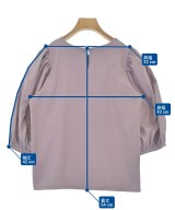 NATURAL BEAUTY BASIC（ナチュラルビューティーベーシック）Tシャツ・カットソー 紫 サイズ:M レディース/2200711080065
