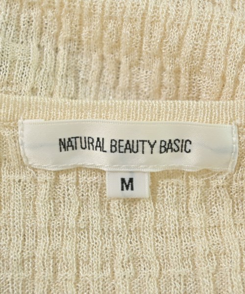 NATURAL BEAUTY BASIC（ナチュラルビューティーベーシック）ニット・セーター 白 サイズ:M レディース/2200712286039
