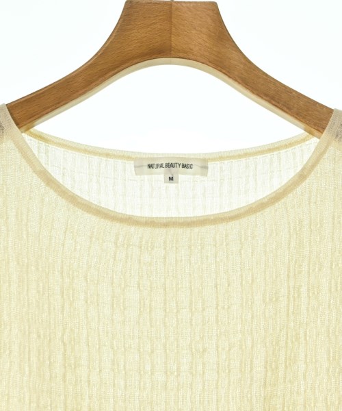 NATURAL BEAUTY BASIC（ナチュラルビューティーベーシック）ニット・セーター 白 サイズ:M レディース/2200712286039