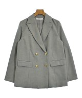 NATURAL BEAUTY BASIC（ナチュラルビューティーベーシック）テーラードジャケット グレー サイズ:M レディース/2200711510104