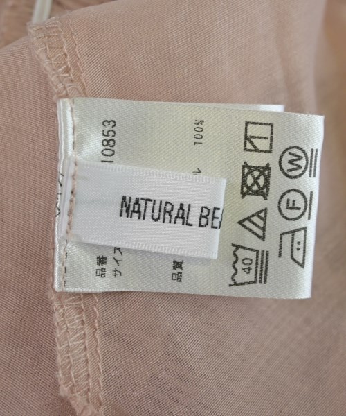 NATURAL BEAUTY BASIC（ナチュラルビューティーベーシック）ブラウス ピンク サイズ:S レディース/2200711781030