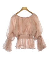 NATURAL BEAUTY BASIC（ナチュラルビューティーベーシック）ブラウス ピンク サイズ:S レディース/2200711781030
