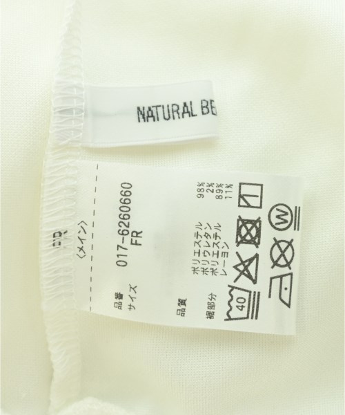 NATURAL BEAUTY BASIC（ナチュラルビューティーベーシック）Tシャツ・カットソー 白 サイズ:FR レディース/2200714262024