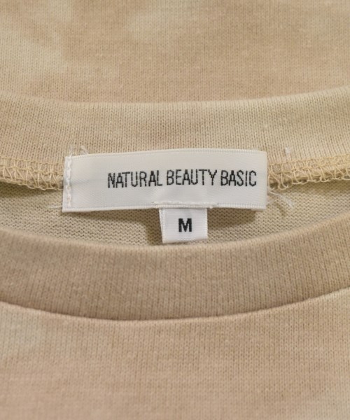 NATURAL BEAUTY BASIC（ナチュラルビューティーベーシック）Tシャツ・カットソー ベージュ サイズ:M レディース/2200714747293