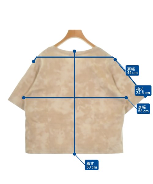 NATURAL BEAUTY BASIC（ナチュラルビューティーベーシック）Tシャツ・カットソー ベージュ サイズ:M レディース/2200714747293
