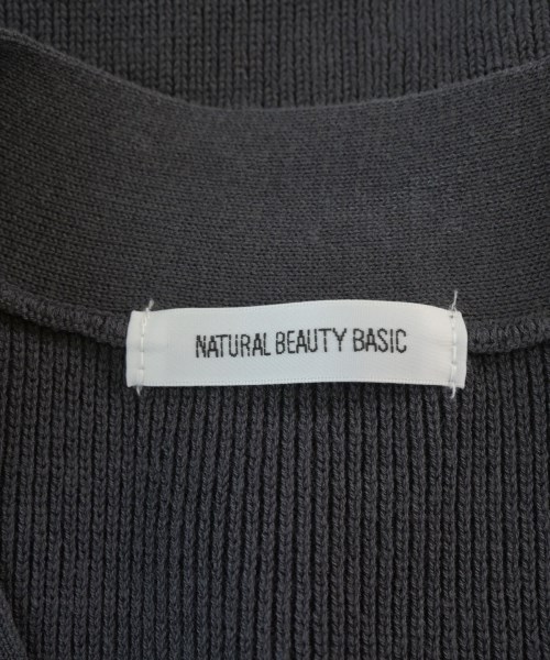 NATURAL BEAUTY BASIC（ナチュラルビューティーベーシック）ベスト グレー サイズ:M レディース/2200715032169