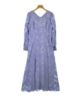 NATURAL BEAUTY BASIC（ナチュラルビューティーベーシック）ワンピース 紫 サイズ:S レディース/2200718738099