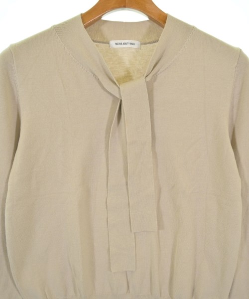 NATURAL BEAUTY BASIC（ナチュラルビューティーベーシック）ニット・セーター ベージュ サイズ:M レディース/2200718784157