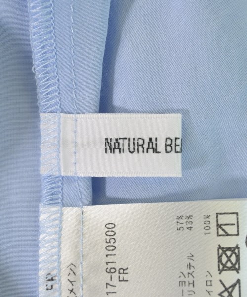 NATURAL BEAUTY BASIC（ナチュラルビューティーベーシック）ブラウス 青 サイズ:F レディース/2200716573029