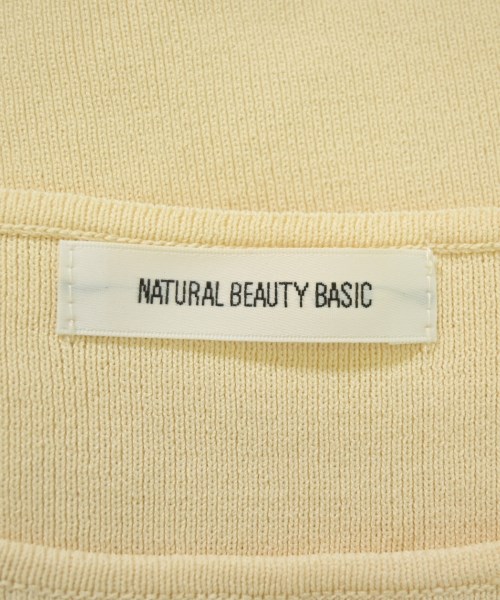NATURAL BEAUTY BASIC（ナチュラルビューティーベーシック）ニット・セーター ベージュ サイズ:M レディース/2200719276170