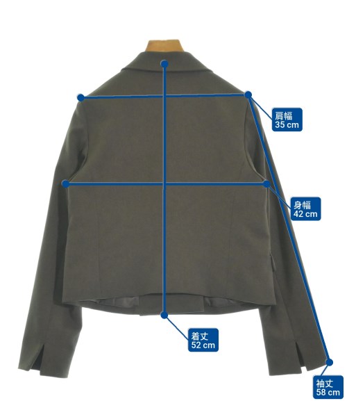 NATURAL BEAUTY BASIC（ナチュラルビューティーベーシック）ジャケット 茶 サイズ:S レディース/2200645017038