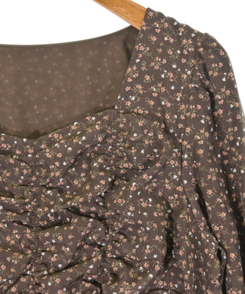 NATURAL BEAUTY BASIC（ナチュラルビューティーベーシック）ワンピース 茶 サイズ:M レディース/2200632393077