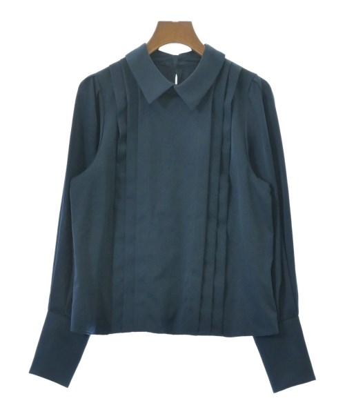 NATURAL BEAUTY BASIC(ナチュラルビューティーベーシック)ブラウス 紺 サイズ:F/2200632692026