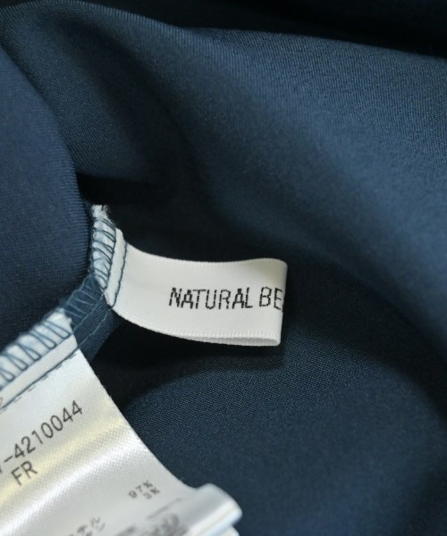 NATURAL BEAUTY BASIC（ナチュラルビューティーベーシック）ブラウス 紺 サイズ:F レディース/2200632692026