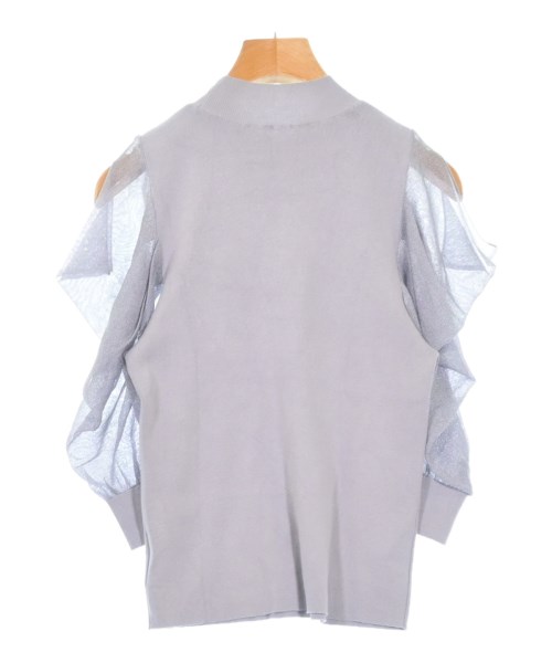 NATURAL BEAUTY BASIC（ナチュラルビューティーベーシック）ニット・セーター 紫 サイズ:F レディース/2200640352059