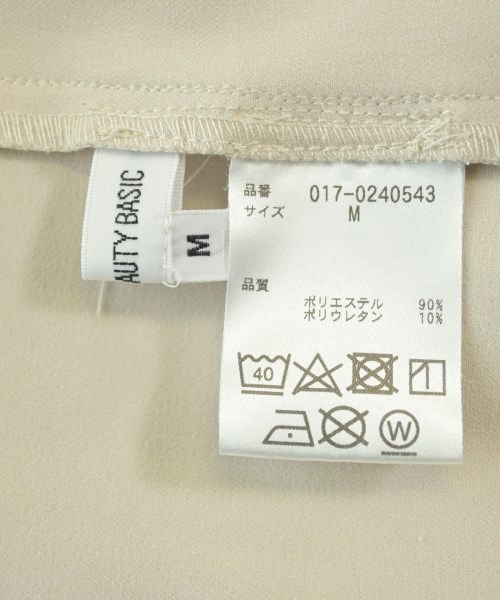 NATURAL BEAUTY BASIC（ナチュラルビューティーベーシック）ブラウス ベージュ サイズ:M レディース/2200634650093