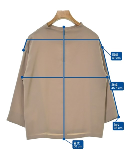 NATURAL BEAUTY BASIC（ナチュラルビューティーベーシック）ブラウス ベージュ サイズ:M レディース/2200634650116