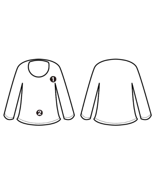 NATURAL BEAUTY BASIC（ナチュラルビューティーベーシック）ブラウス 紫 サイズ:M レディース/2200637143028