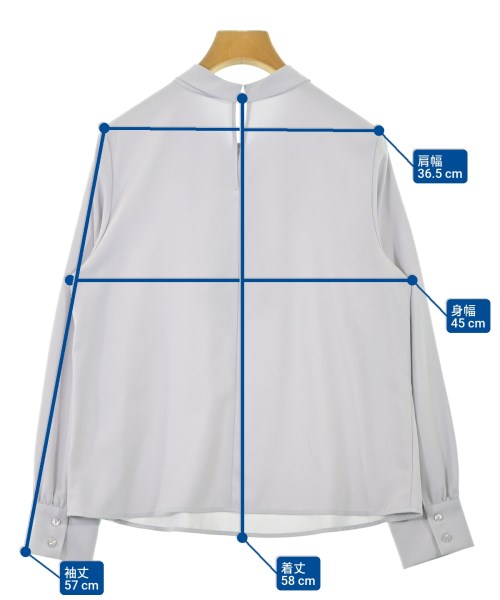 NATURAL BEAUTY BASIC（ナチュラルビューティーベーシック）ブラウス 紫 サイズ:M レディース/2200637143028