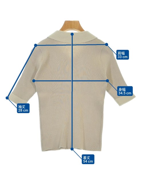 NATURAL BEAUTY BASIC（ナチュラルビューティーベーシック）ニット・セーター ベージュ サイズ:F レディース/2200643057074