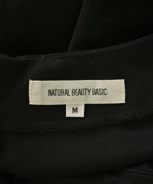 NATURAL BEAUTY BASIC（ナチュラルビューティーベーシック）ワンピース 黒 サイズ:M レディース/2200643183018