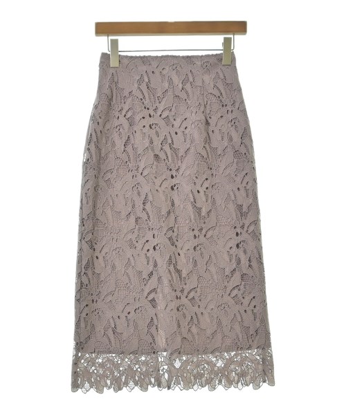 NATURAL BEAUTY BASIC(ナチュラルビューティーベーシック)ロング・マキシ丈スカート ピンク サイズ:S/2200647486023