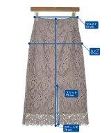 NATURAL BEAUTY BASIC（ナチュラルビューティーベーシック）ロング・マキシ丈スカート ピンク サイズ:S レディース/2200647486023