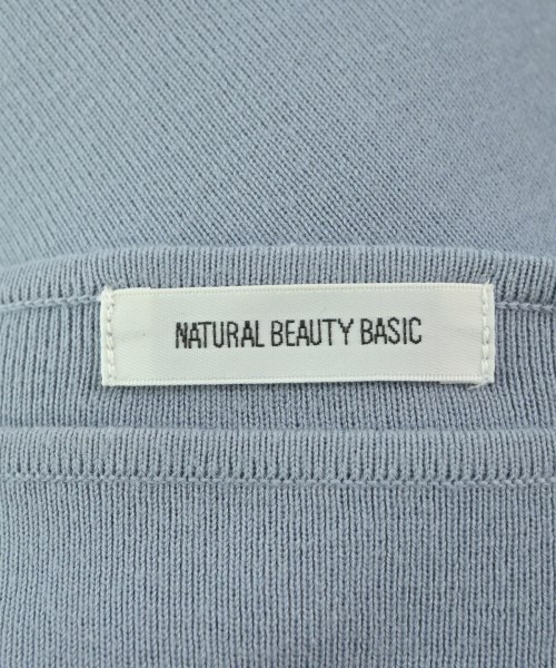 NATURAL BEAUTY BASIC（ナチュラルビューティーベーシック）ニット・セーター 青 サイズ:F レディース/2200647486030