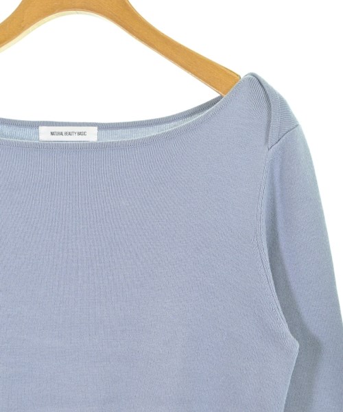 NATURAL BEAUTY BASIC（ナチュラルビューティーベーシック）ニット・セーター 青 サイズ:F レディース/2200647486030