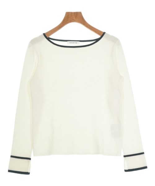 NATURAL BEAUTY BASIC(ナチュラルビューティーベーシック)ニット・セーター 白 サイズ:M/2200647486054
