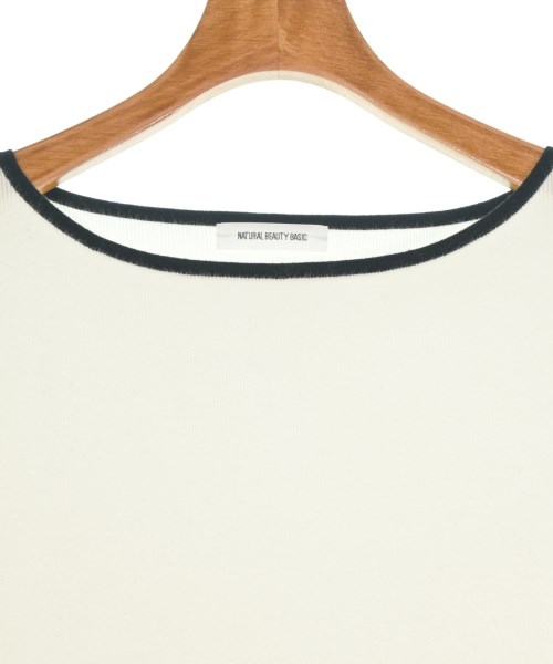 NATURAL BEAUTY BASIC（ナチュラルビューティーベーシック）ニット・セーター 白 サイズ:M レディース/2200647486054