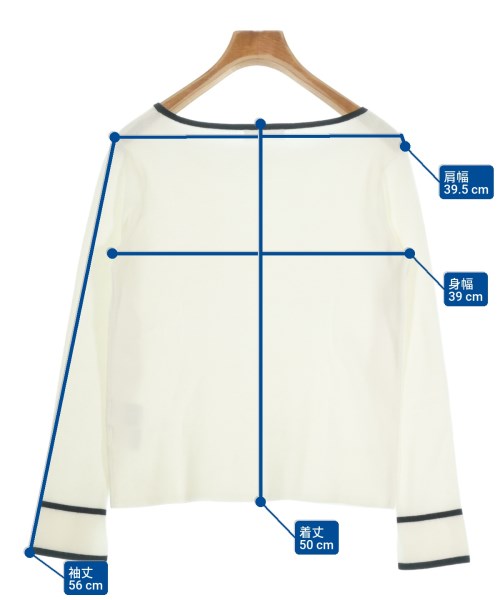 NATURAL BEAUTY BASIC（ナチュラルビューティーベーシック）ニット・セーター 白 サイズ:M レディース/2200647486054