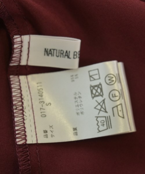 NATURAL BEAUTY BASIC（ナチュラルビューティーベーシック）ワンピース 赤 サイズ:S レディース/2200640161033