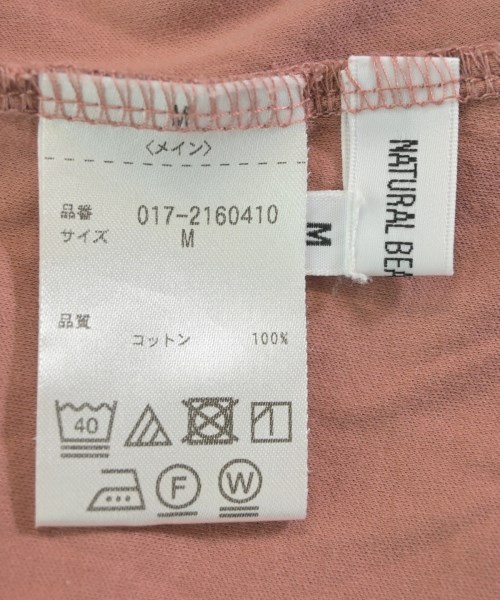 NATURAL BEAUTY BASIC（ナチュラルビューティーベーシック）Tシャツ・カットソー 赤 サイズ:M レディース/2200639048079