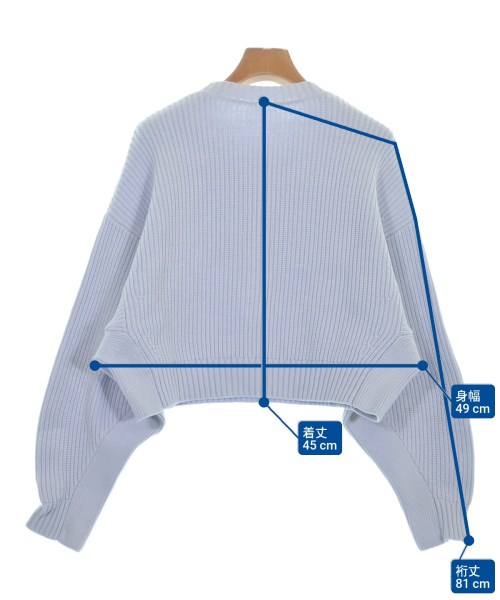 NATURAL BEAUTY BASIC（ナチュラルビューティーベーシック）ニット・セーター 青 サイズ:F レディース/2200640364076