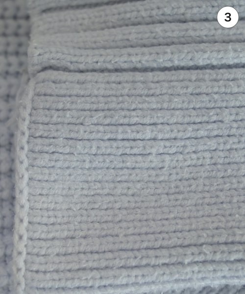 NATURAL BEAUTY BASIC（ナチュラルビューティーベーシック）ニット・セーター 青 サイズ:F レディース/2200640364076