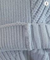 NATURAL BEAUTY BASIC（ナチュラルビューティーベーシック）ニット・セーター 青 サイズ:F レディース/2200640364076