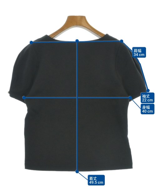 NATURAL BEAUTY BASIC（ナチュラルビューティーベーシック）Tシャツ・カットソー 黒 サイズ:F レディース/2200649412020