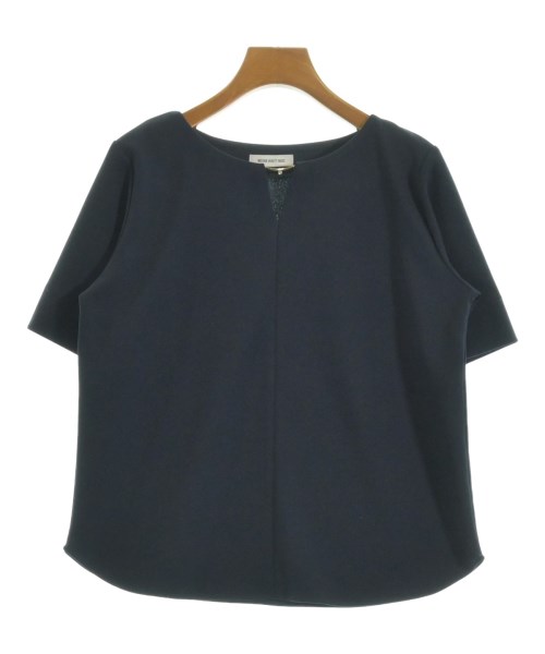 NATURAL BEAUTY BASIC(ナチュラルビューティーベーシック)ブラウス 紺 サイズ:M/2200649412037