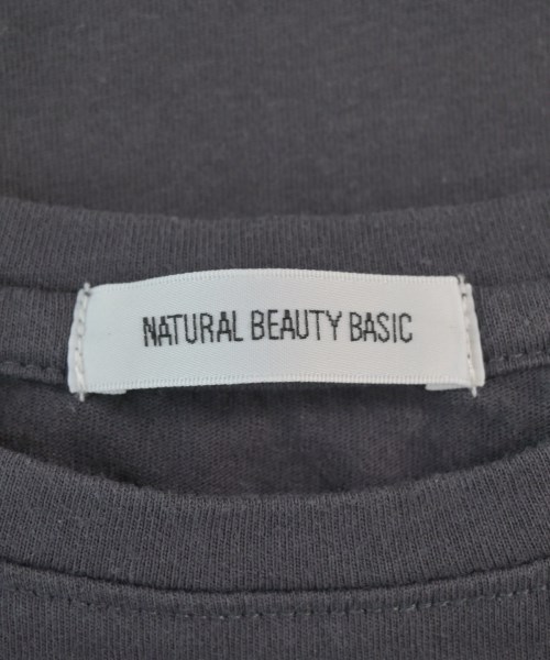 NATURAL BEAUTY BASIC（ナチュラルビューティーベーシック）Tシャツ・カットソー グレー サイズ:F レディース/2200639358185