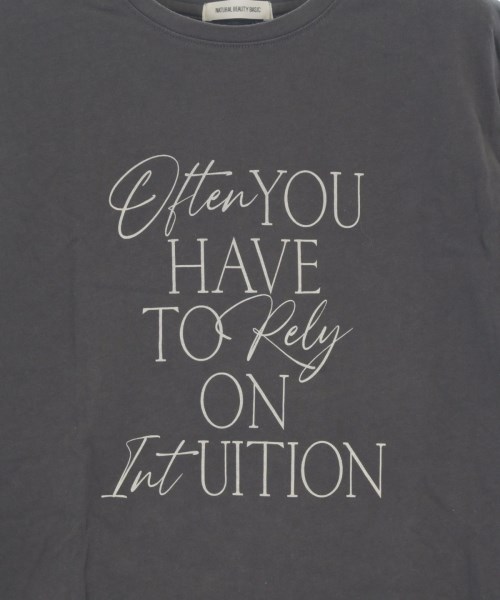 NATURAL BEAUTY BASIC（ナチュラルビューティーベーシック）Tシャツ・カットソー グレー サイズ:F レディース/2200639358185